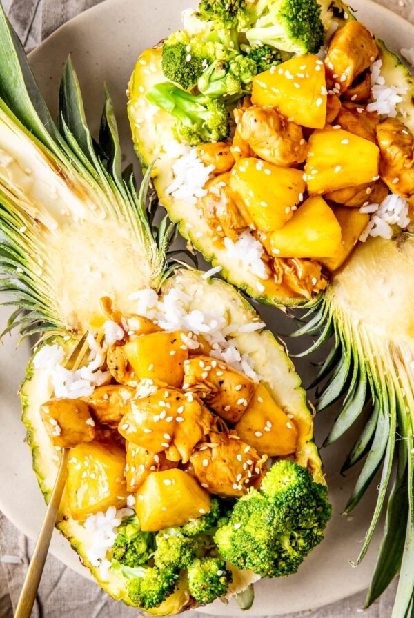 Saucy Pineapple Chicken - Olivia Adriance