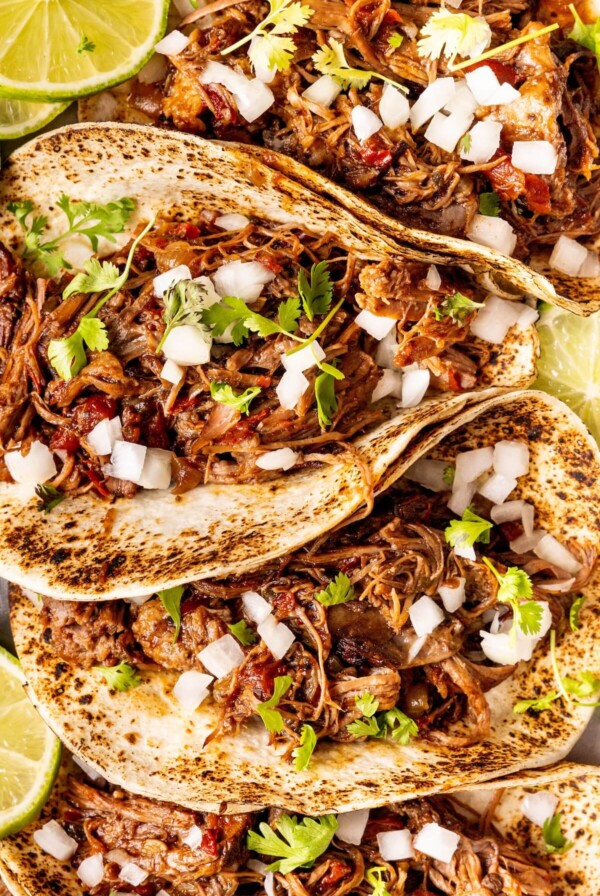 Shortcut Beef Birria Tacos - Olivia Adriance