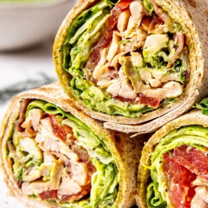 Chicken Bacon Ranch Wraps - Olivia Adriance