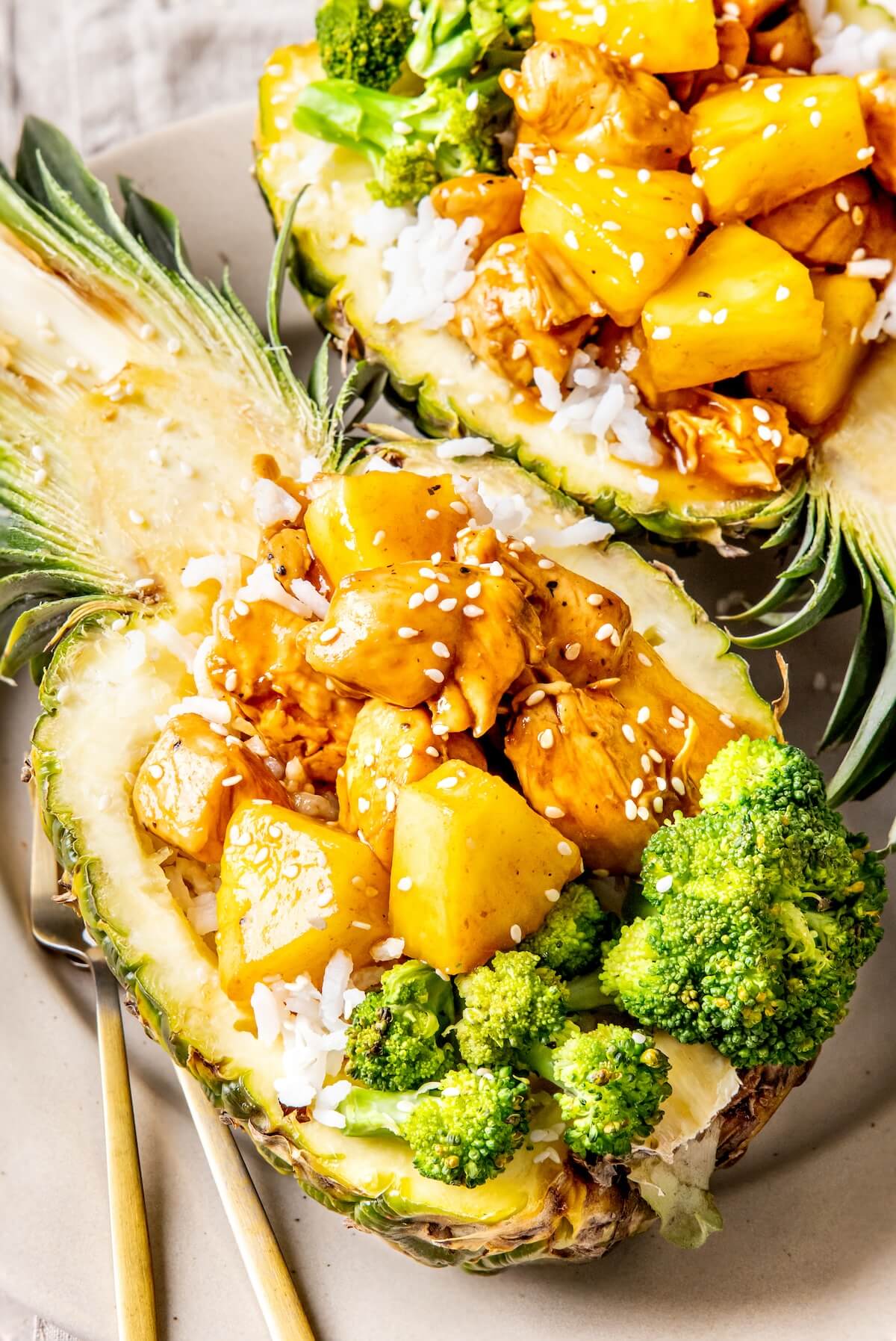 Saucy Pineapple Chicken - Olivia Adriance