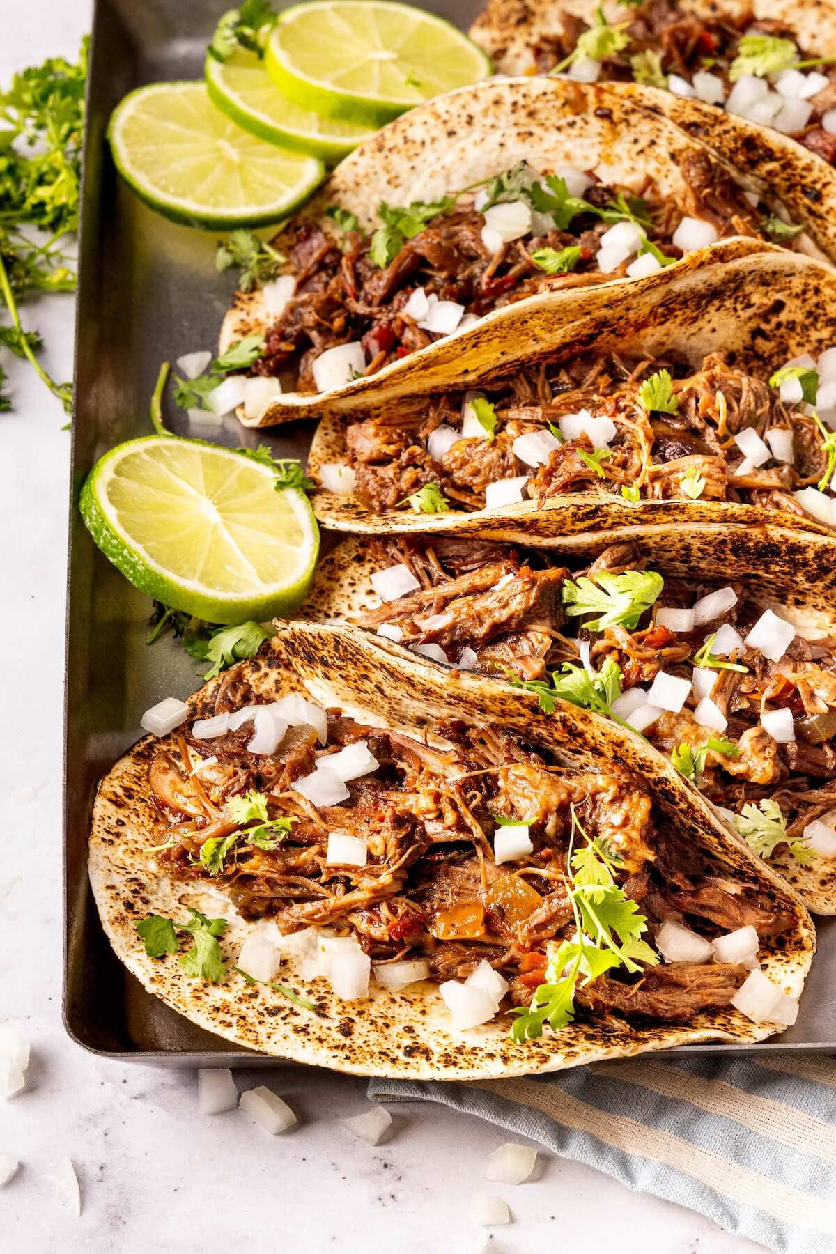 Shortcut Beef Birria Tacos - Olivia Adriance