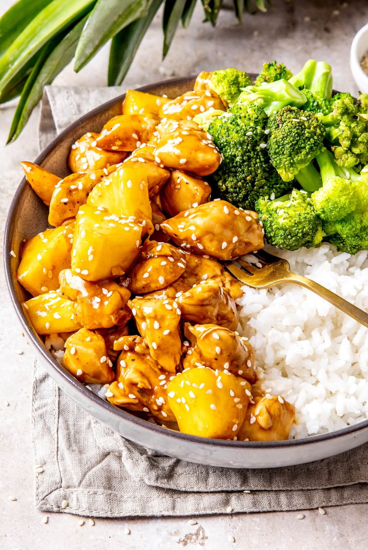 Saucy Pineapple Chicken - Olivia Adriance