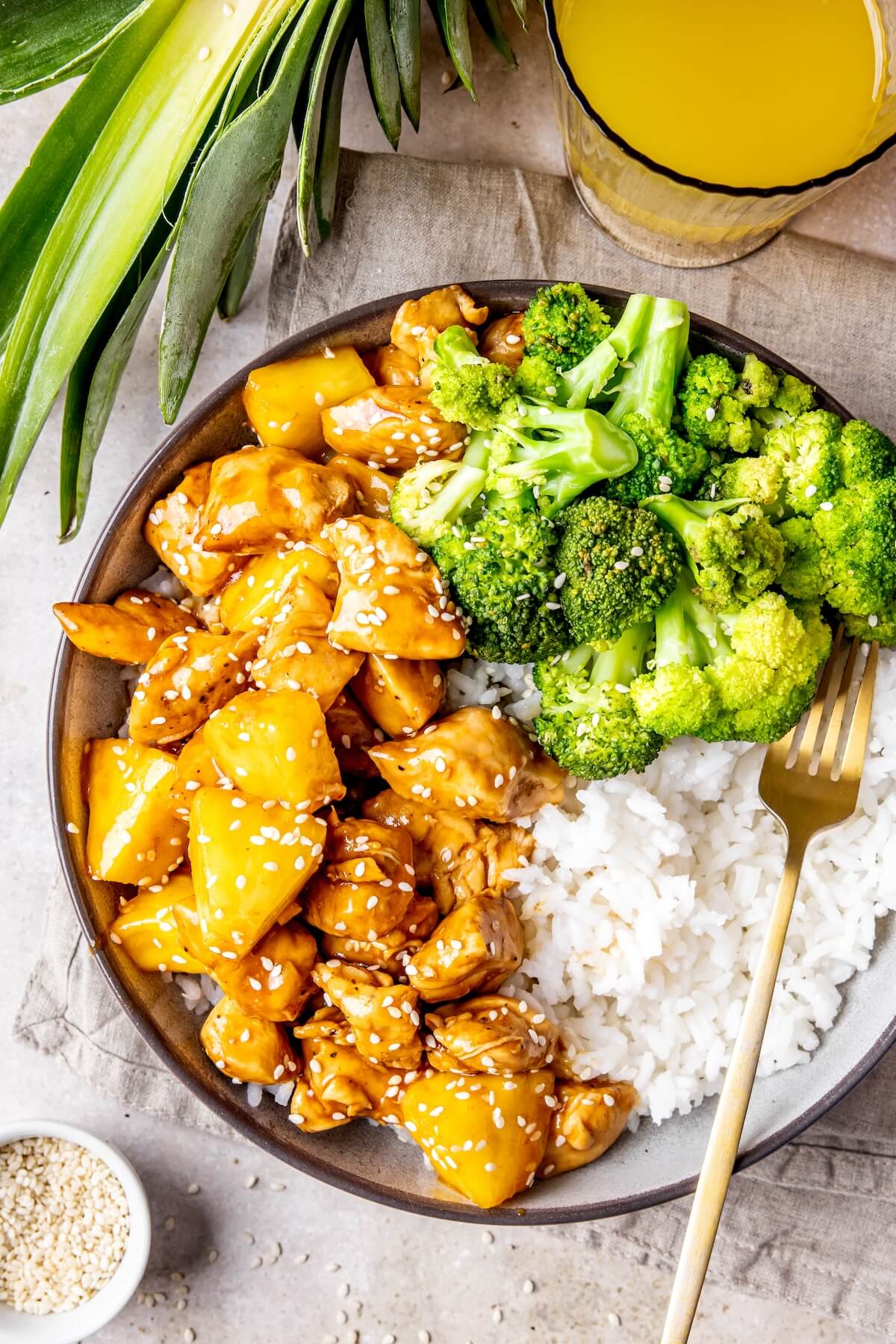 Saucy Pineapple Chicken - Olivia Adriance