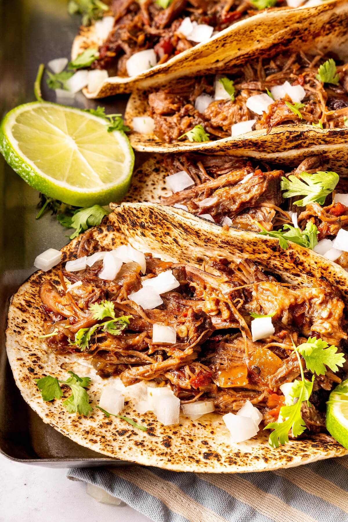 Shortcut Beef Birria Tacos - Olivia Adriance