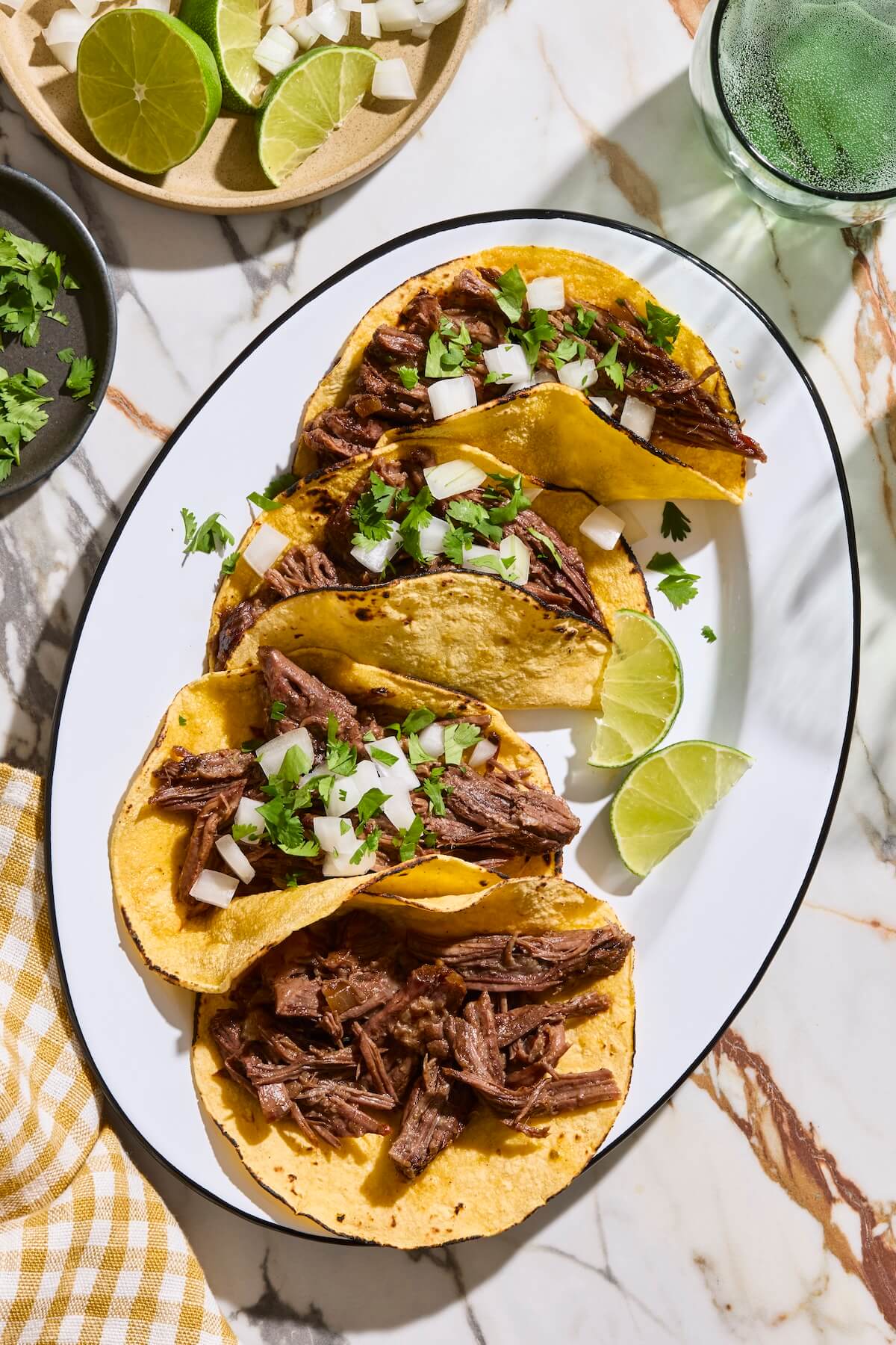 How to make Shortcut Beef Birria Tacos Step 5=- - Olivia Adriance