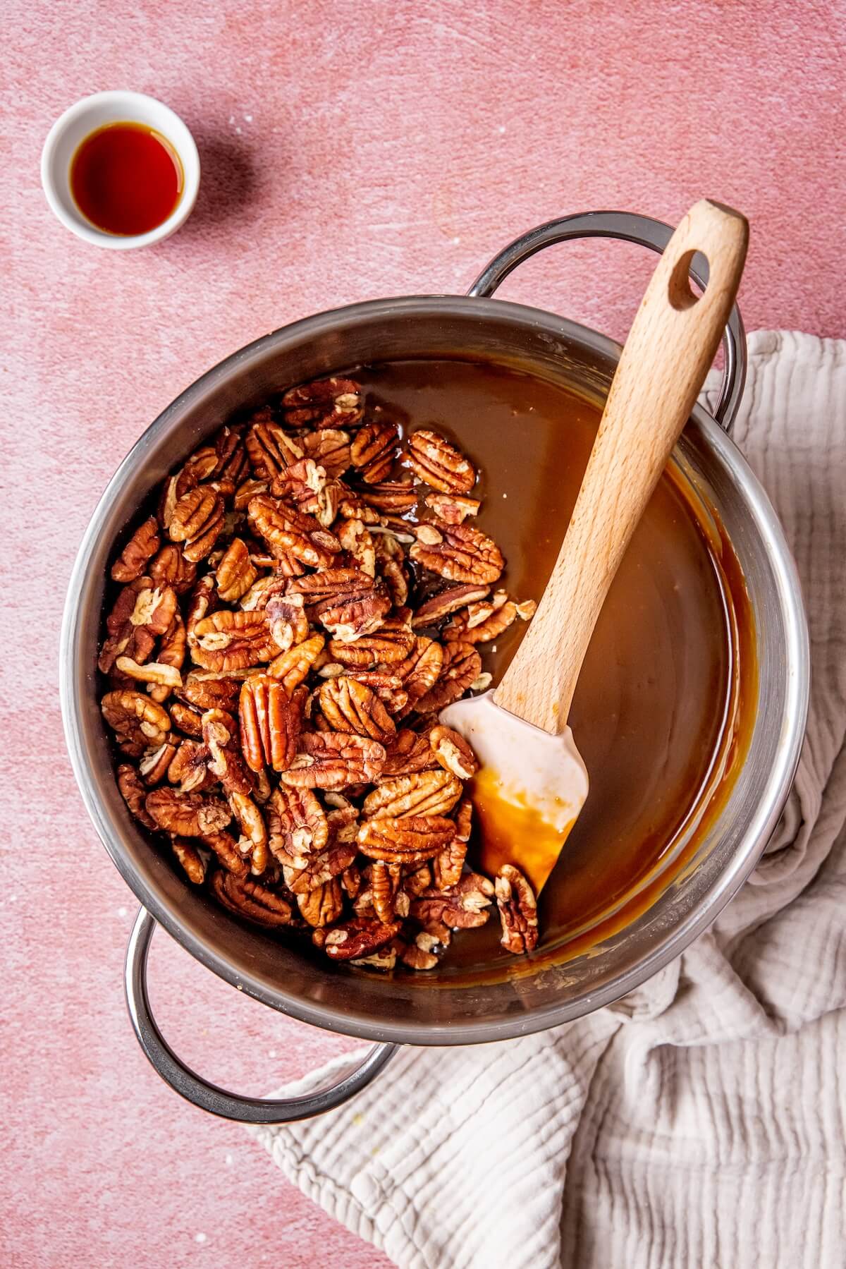 No Bake Pecan Pie Bars Step 5 - Olivia Adriance