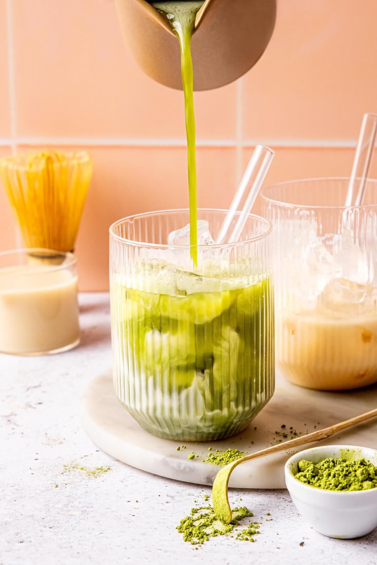 Honey Matcha Latte- Olivia Adriance 