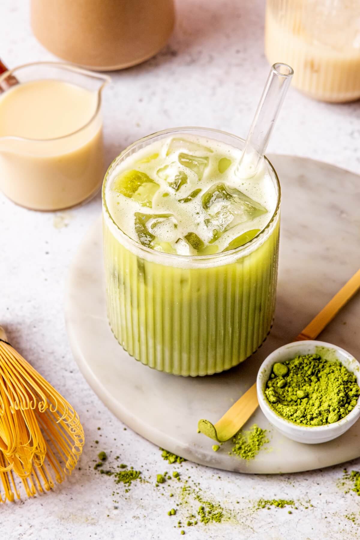 Honey Matcha Latte- Olivia Adriance