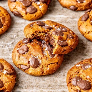 Pumpkin Spice Chocolate Chunk Cookies - Olivia Adriance