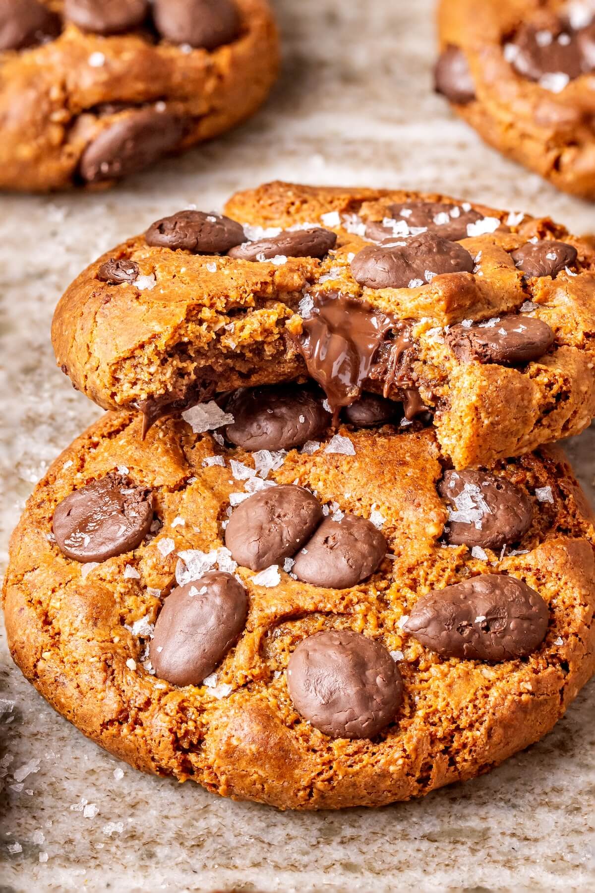 Pumpkin Spice Chocolate Chunk Cookies - Olivia Adriance