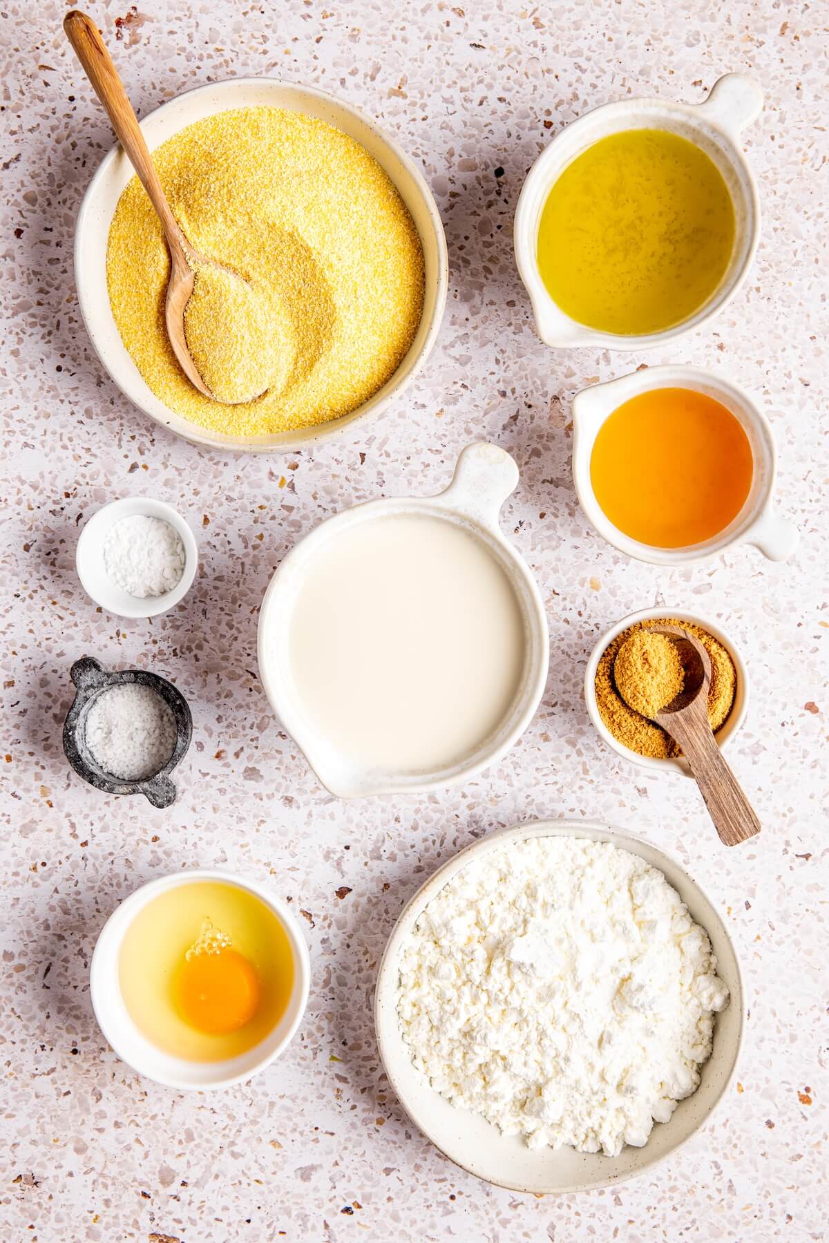 Gluten Free Cornbread Ingredients - Olivia Adriance