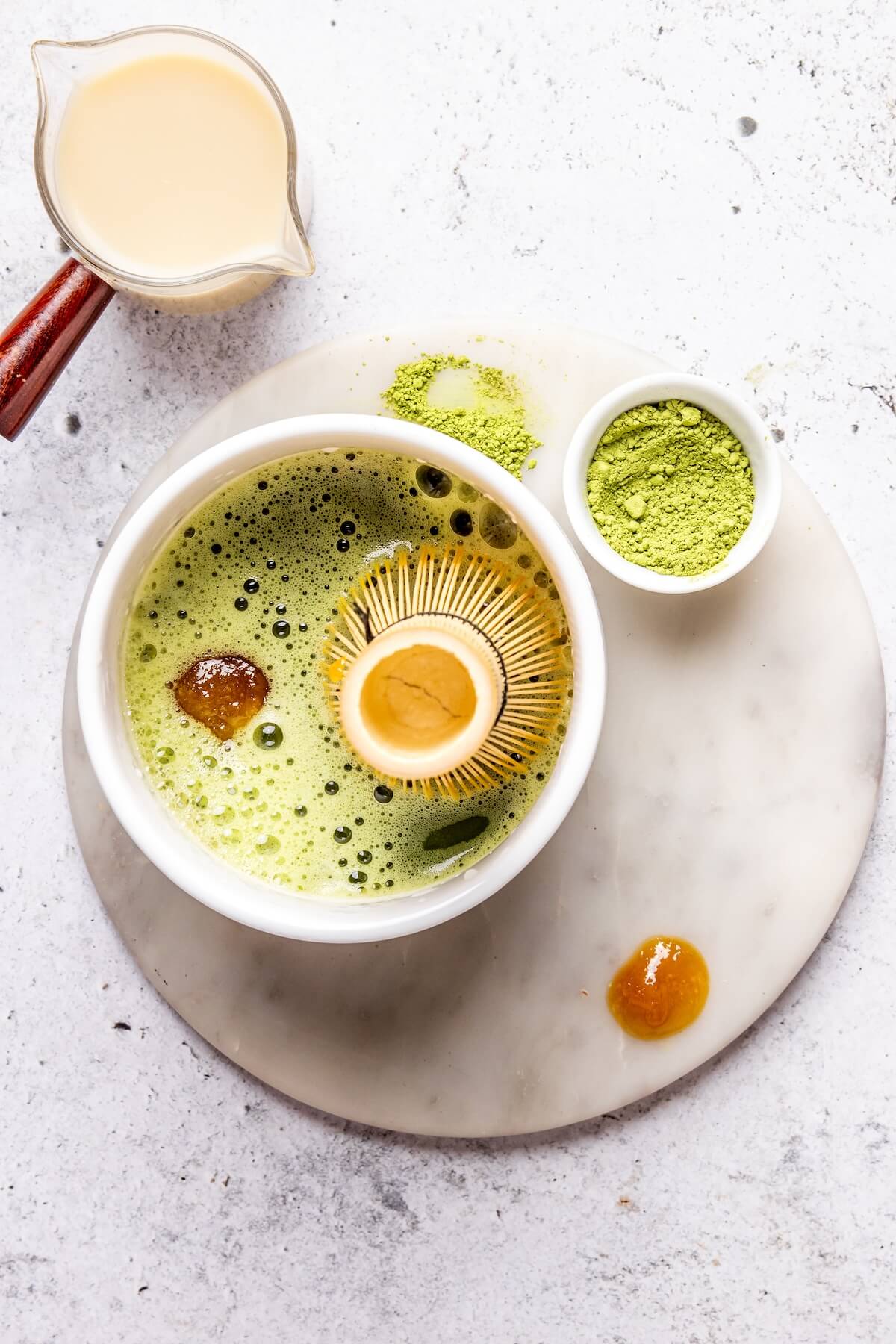 How to Make Honey Matcha Latte Step 4 - Olivia Adriance