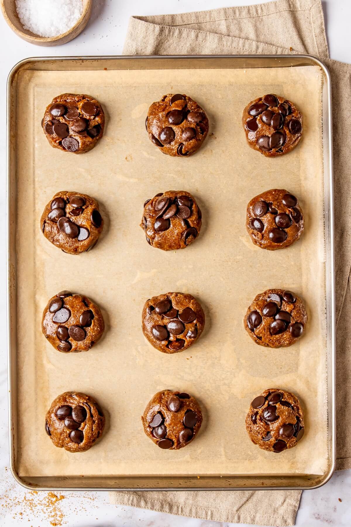 How to Make Pumpkin Spice Chocolate Chunk Cookies Step 5 - Olivia Adriance