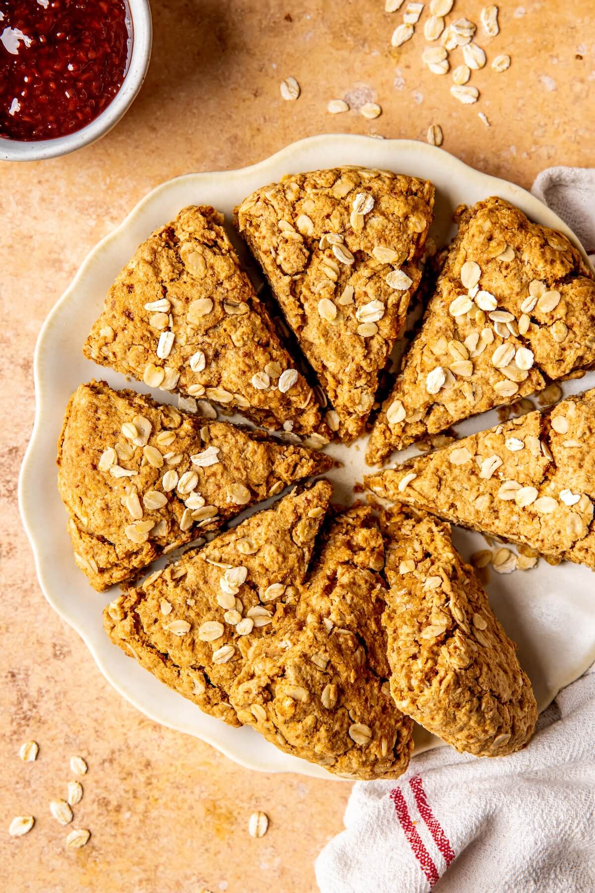 Oatmeal Scones - Olivia Adriance