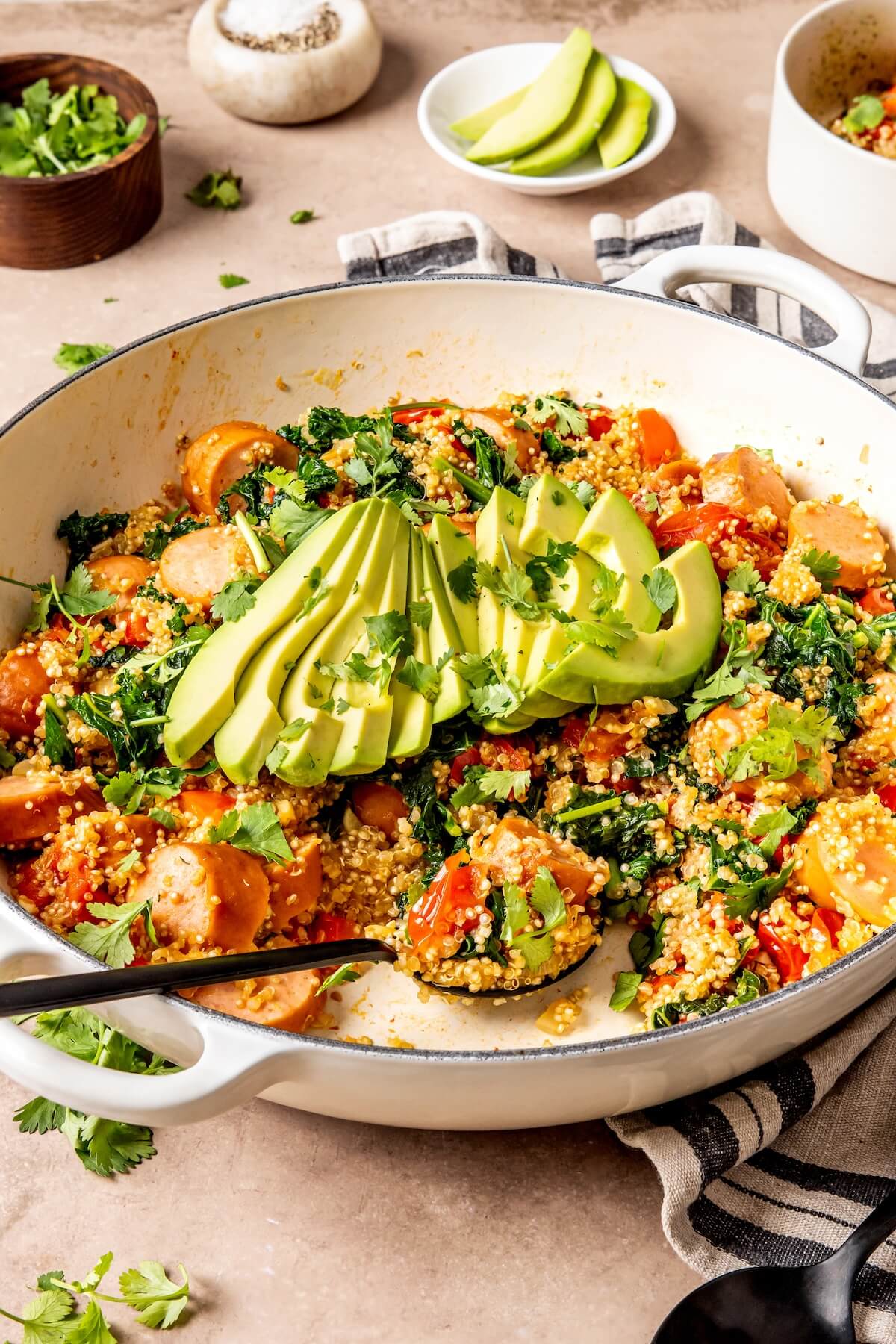 Protein Breakfast Chicken Sausage - Olivia Adriance