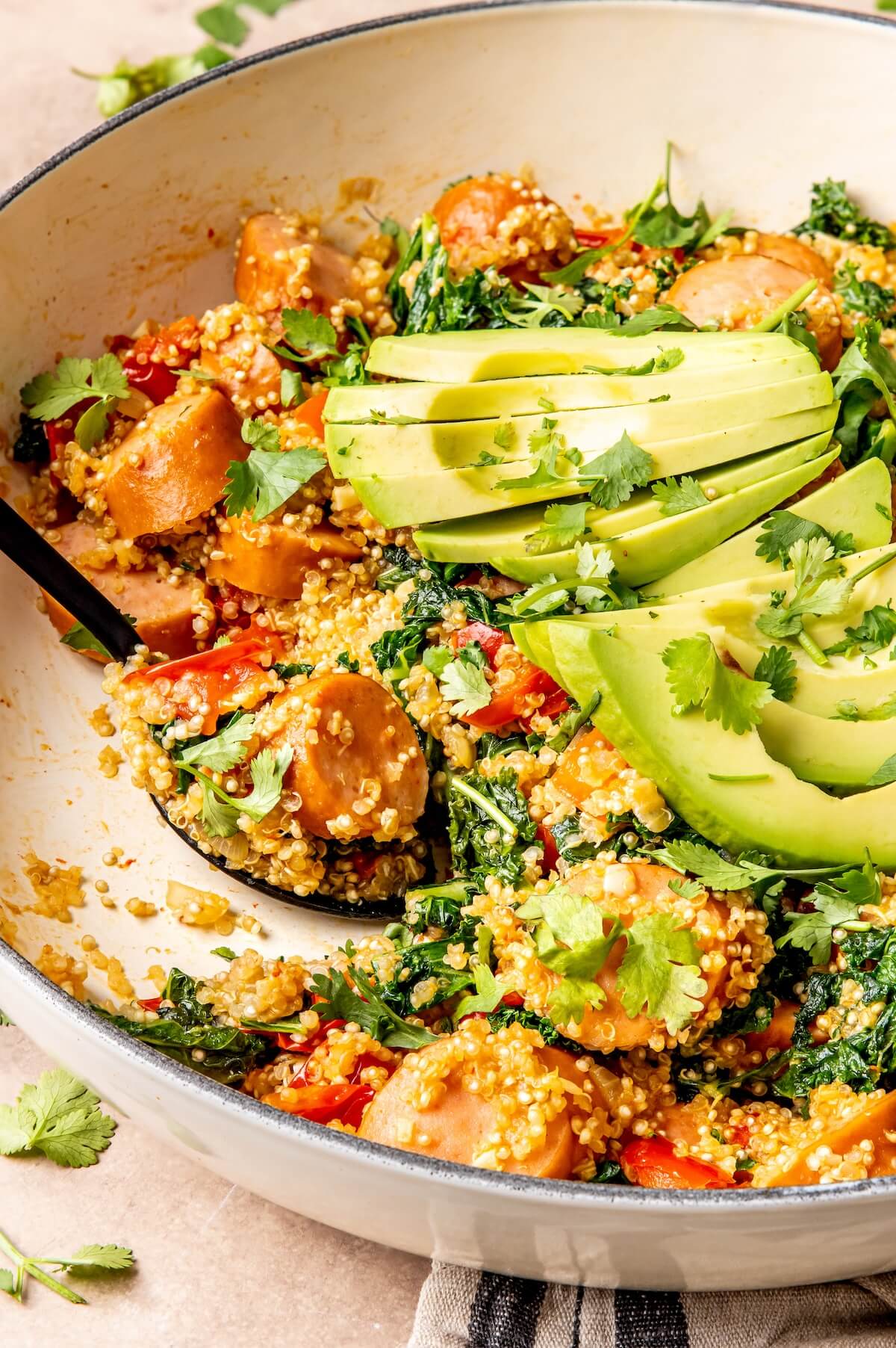 Protein Breakfast Chicken Sausage - Olivia Adriance