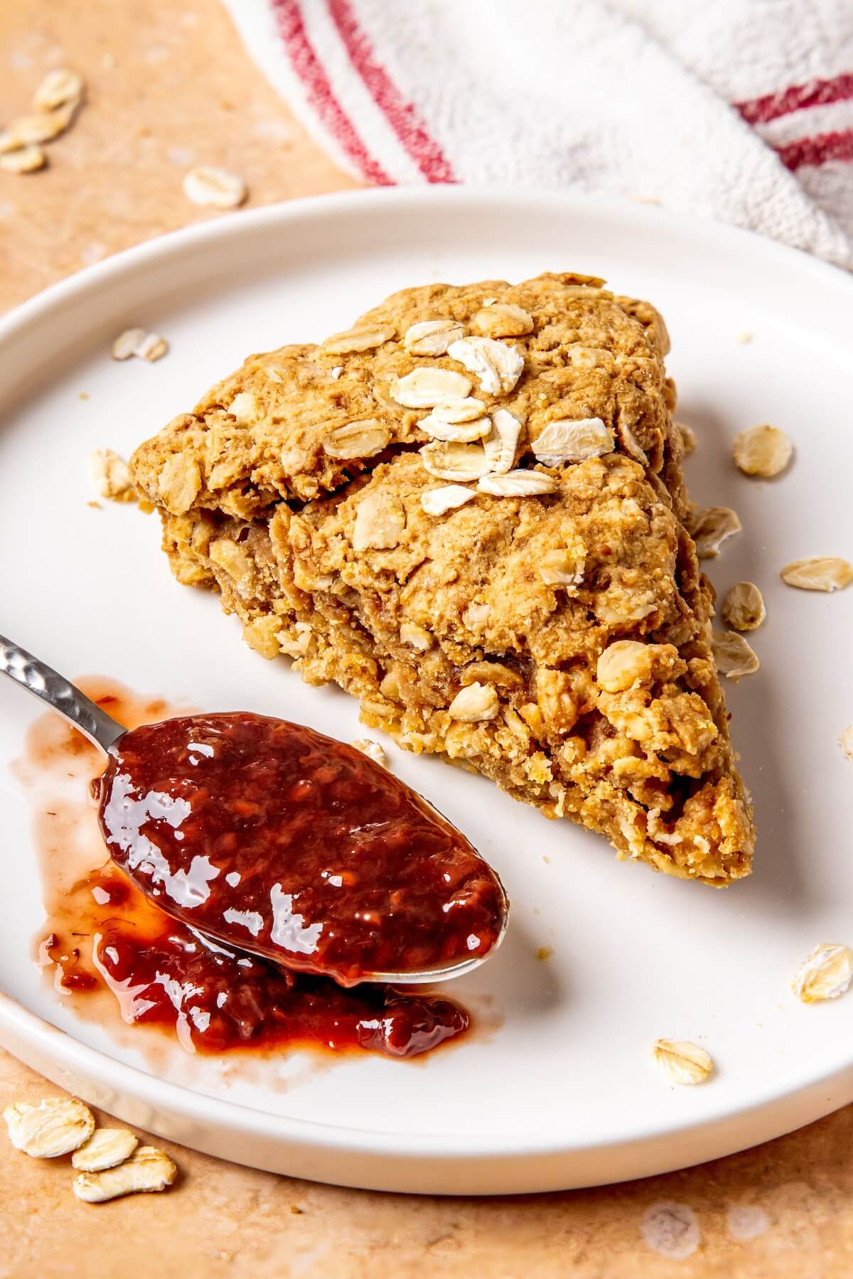 Oatmeal Scones - Olivia Adriance