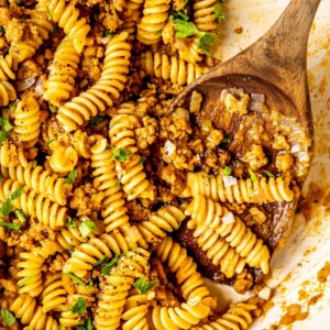 Sausage Sage Pumpkin Pasta - Olivia Adriance