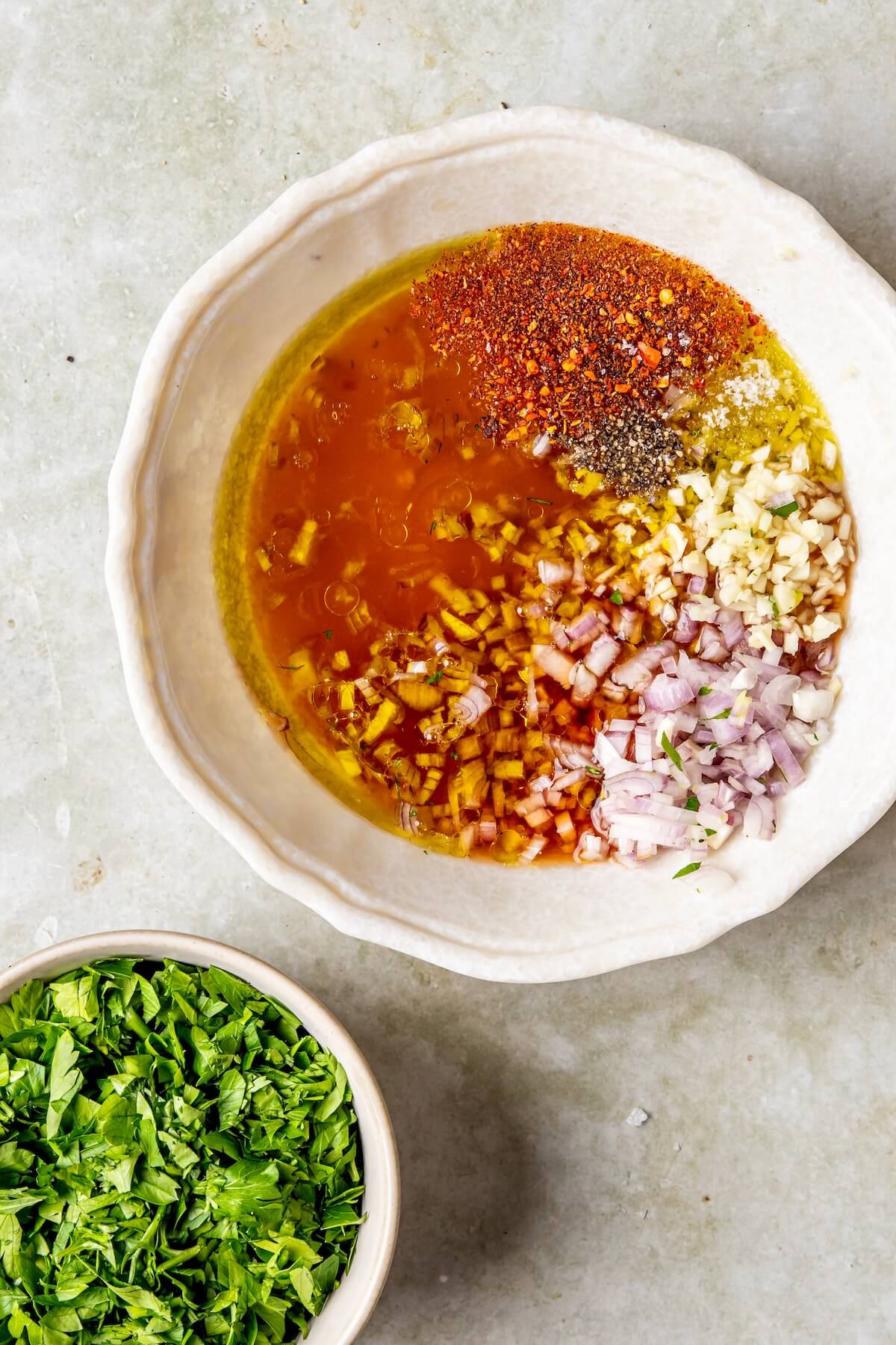 How to Make Chimichurri Chicken Thighs Step 6 - Olivia Adriance