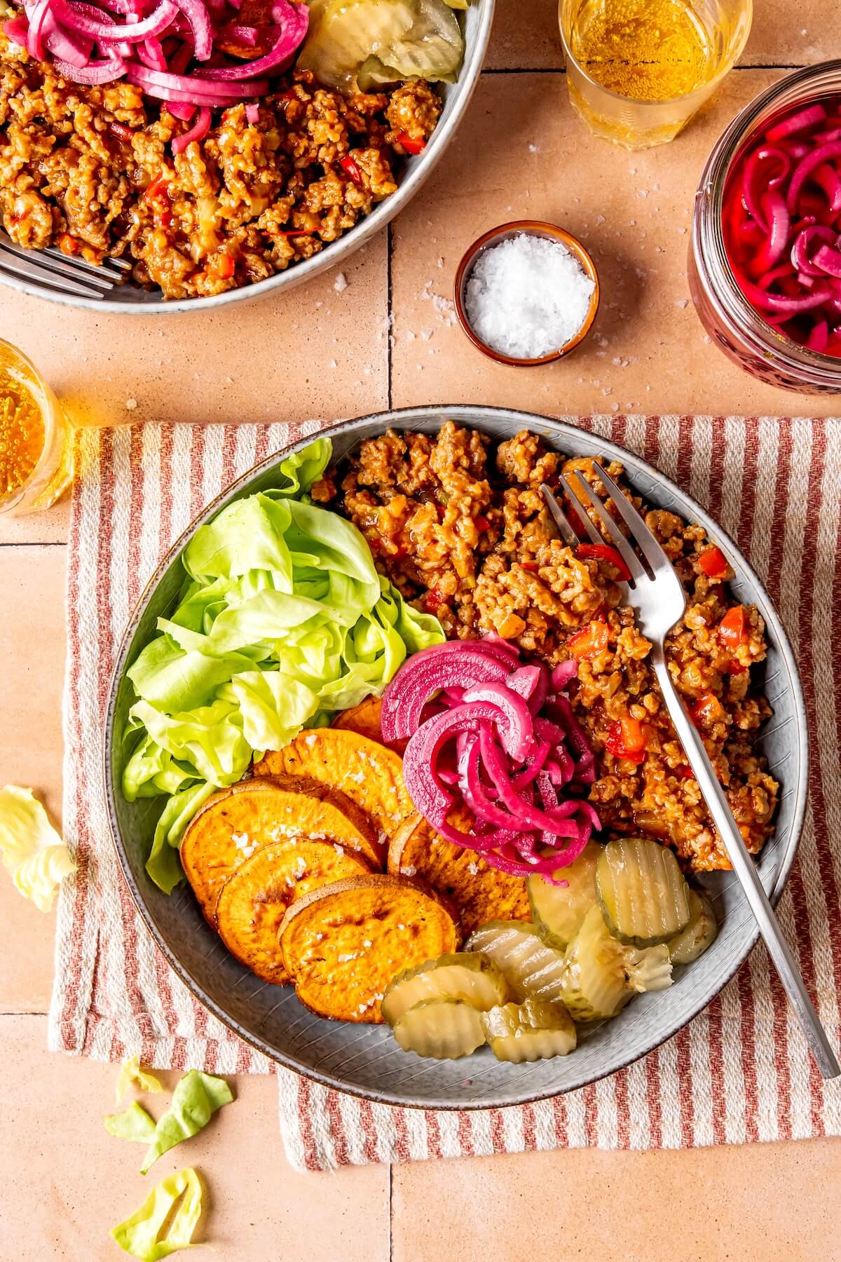 Healthy Sloppy Joes Bowls - Olivia Adriance