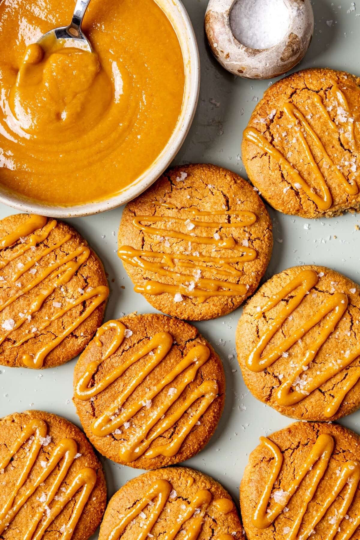 Chewy Chai Cookies with Maple Glaze - Olivia Adriance