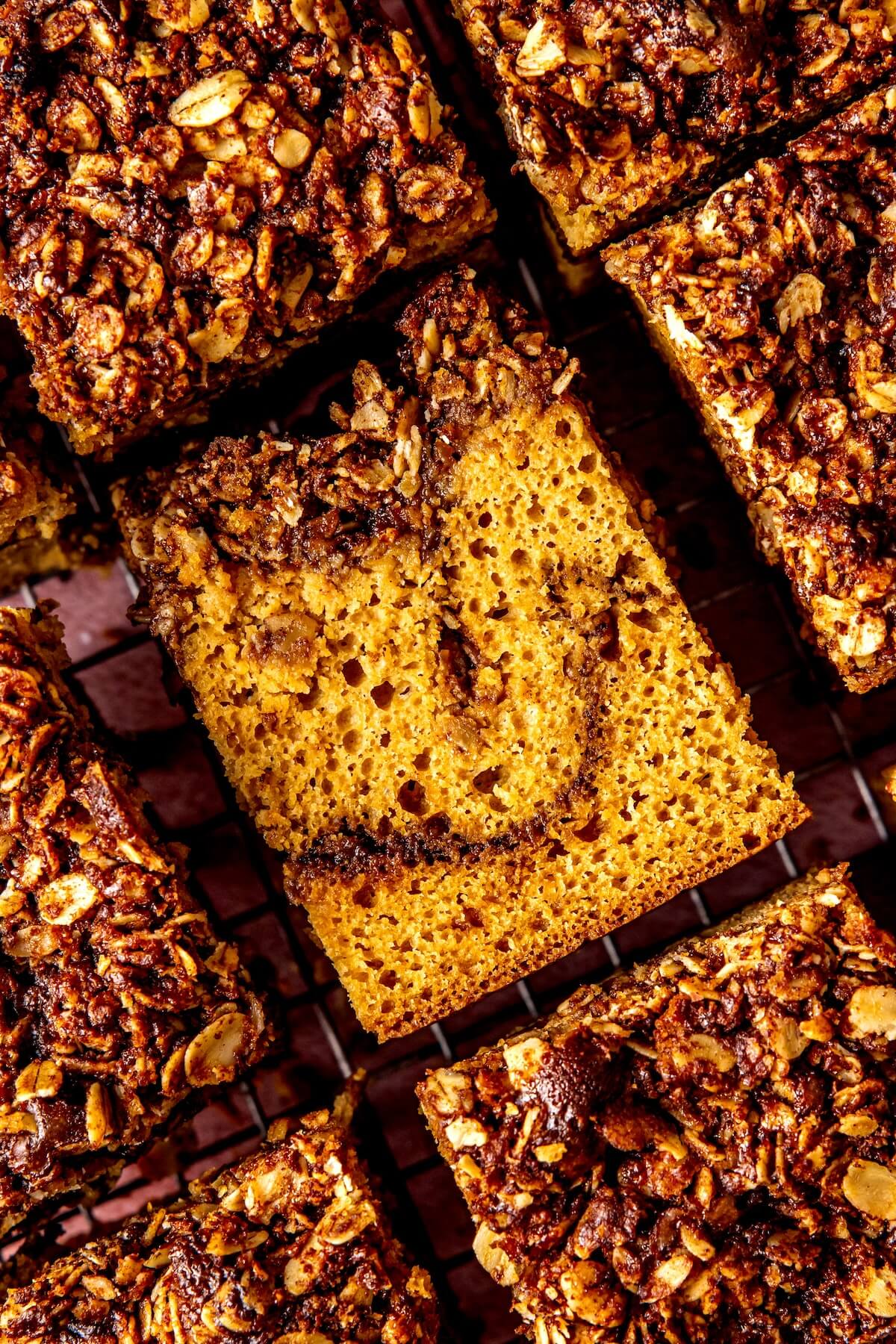 Gluten-Free Cinnamon Swirl Coffee Cake - Olivia Adriance