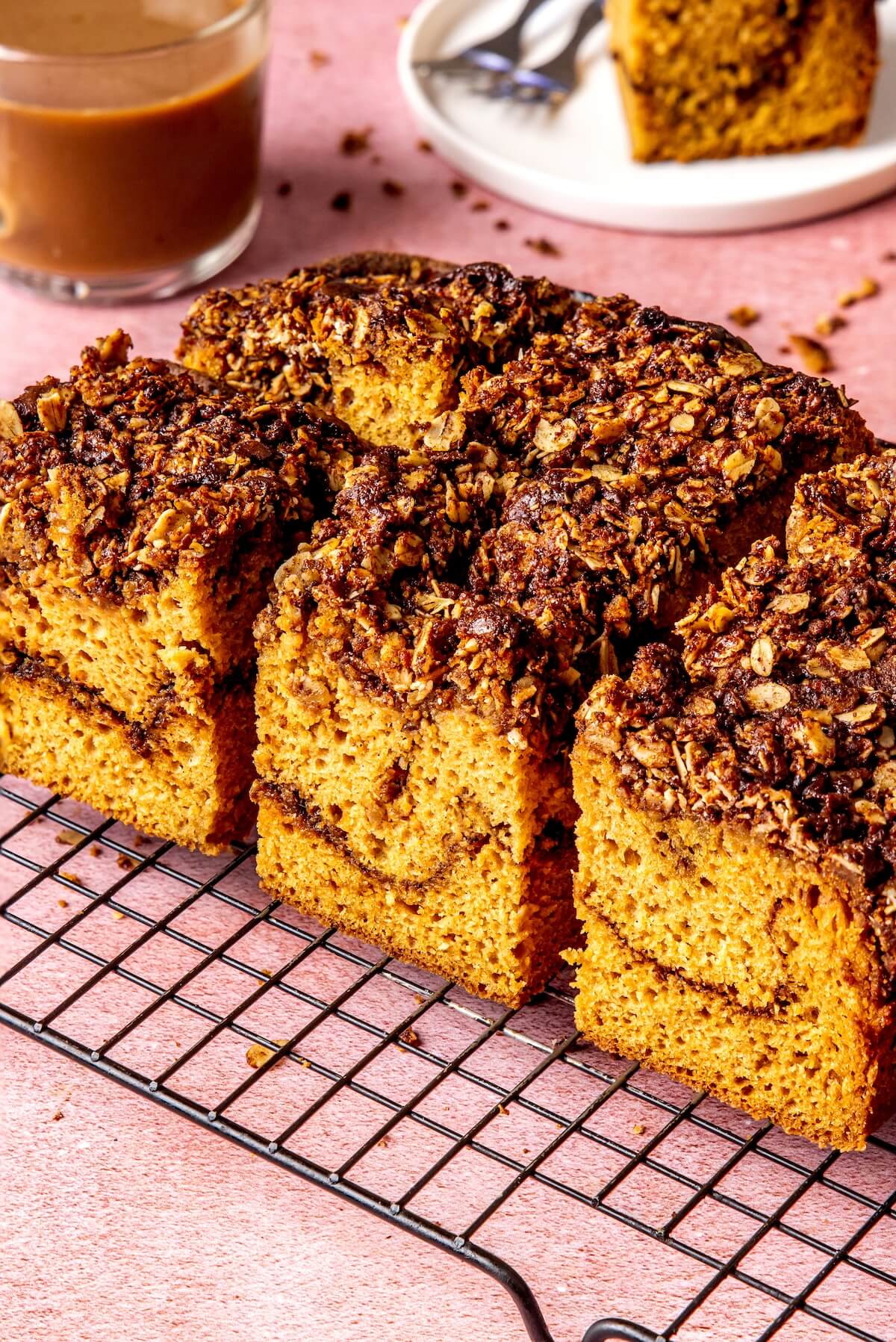 Gluten-Free Cinnamon Swirl Coffee Cake - Olivia Adriance