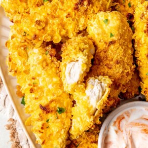 Crispy Baked Chicken Tenders - Olivia Adriance