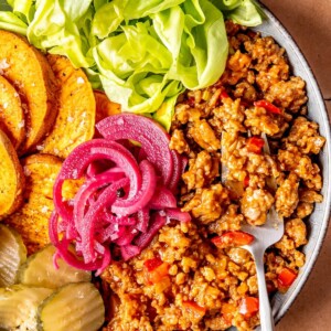 Healthy Sloppy Joes Bowls - Olivia Adriance