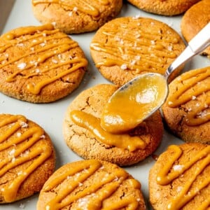 Chewy Chai Cookies with Maple Glaze - Olivia Adriance