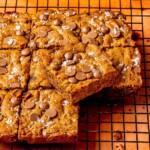 Chocolate Peanut Butter Blondies - Olivia Adriance