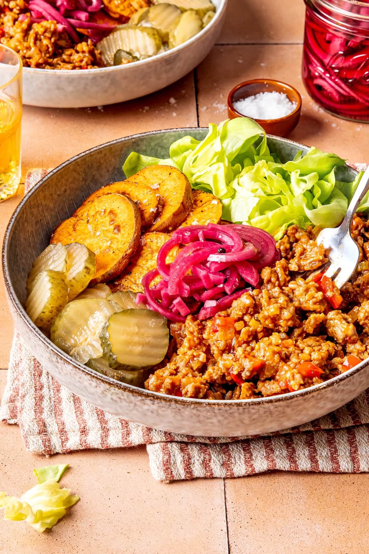 Healthy Sloppy Joes Bowls - Olivia Adriance