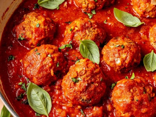 DAIRY-FREE STOVETOP MEATBALLS