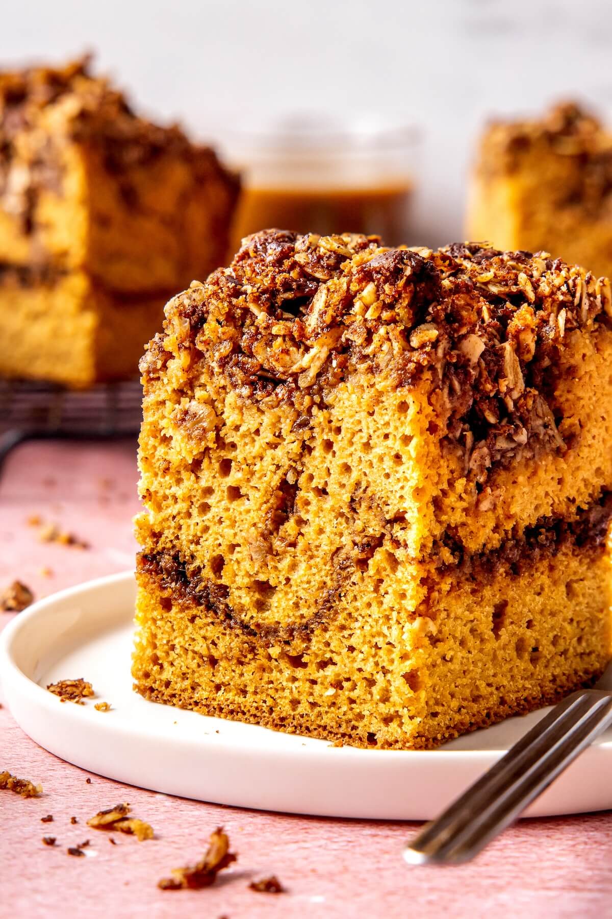 Gluten-Free Cinnamon Swirl Coffee Cake - Olivia Adriance