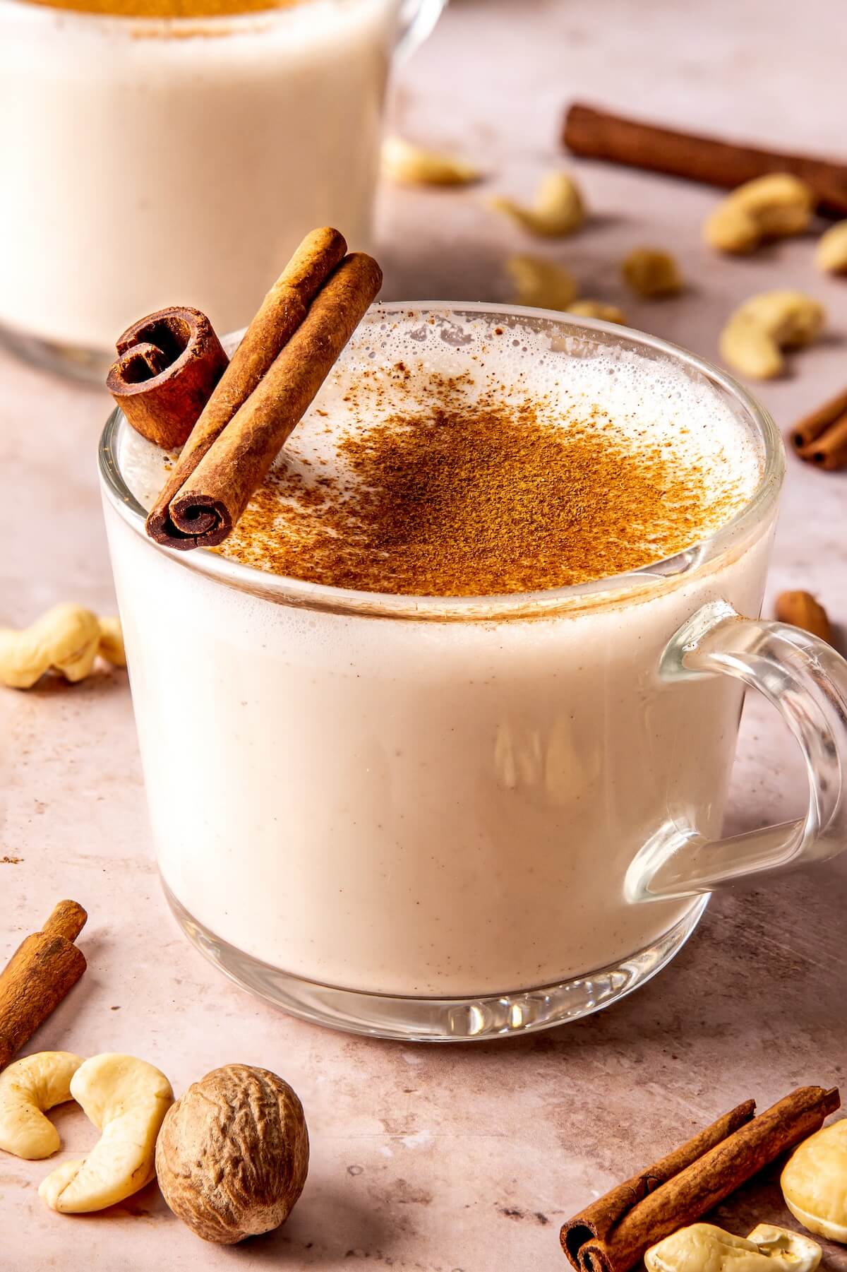 Creamy Dairy Free Holiday Nog - Olivia Adriance