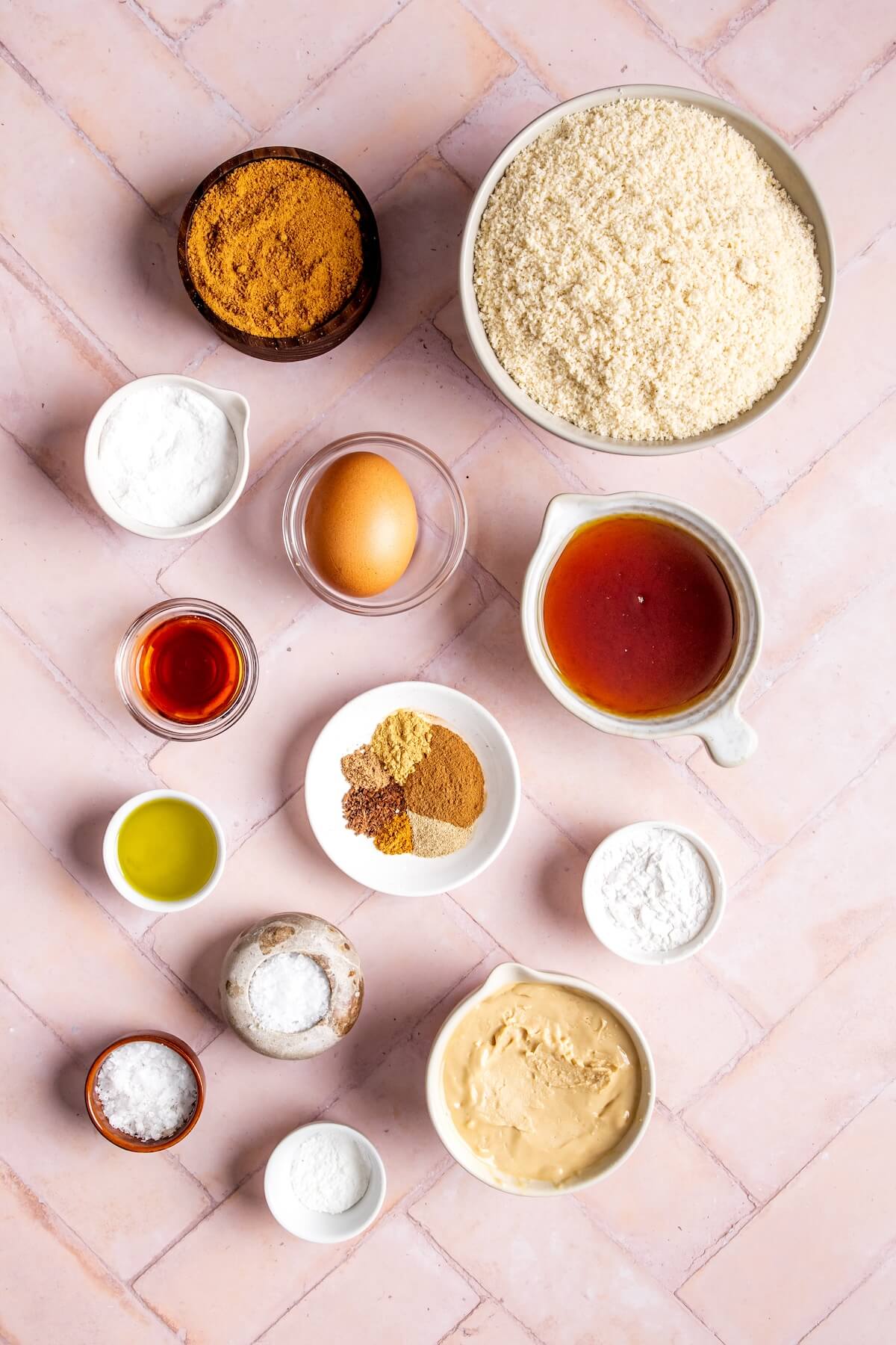 Ingredients for Chewy Chai Cookies with Maple Glaze - Olivia Adriance