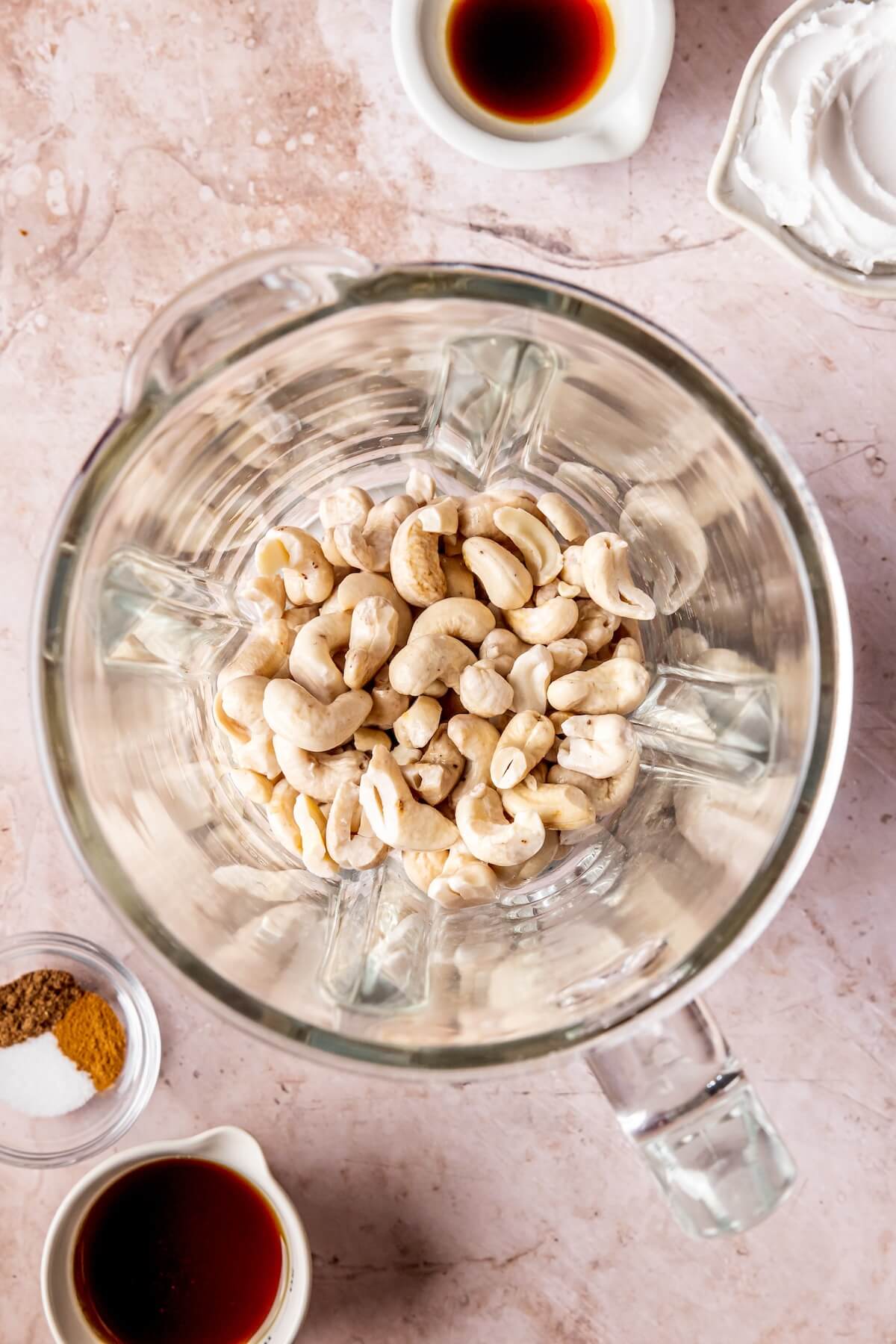 How to Make Creamy Dairy Free Holiday Nog Step 2 - Olivia Adriance