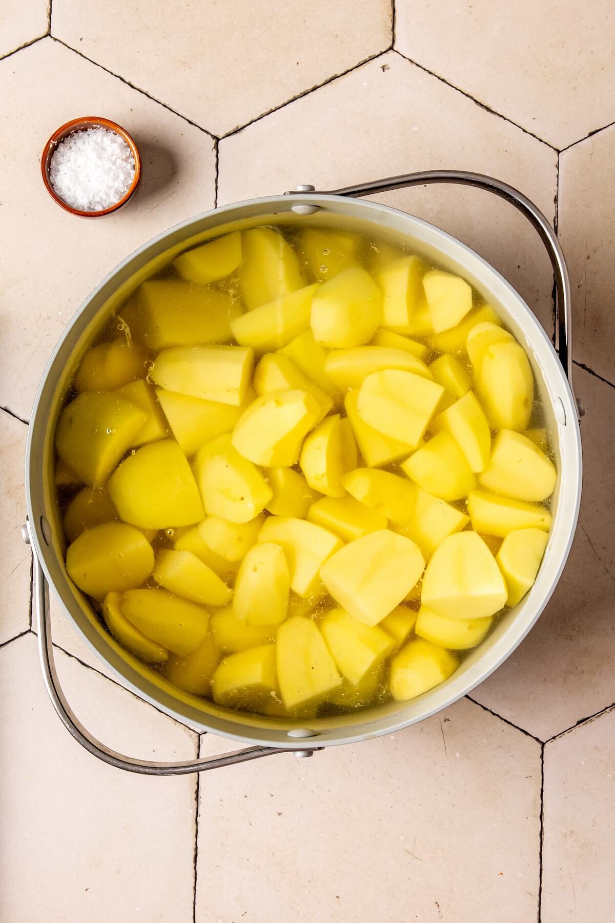 How to Make Dairy Free Mashed Potatoes Step 2 - Olivia Adriance