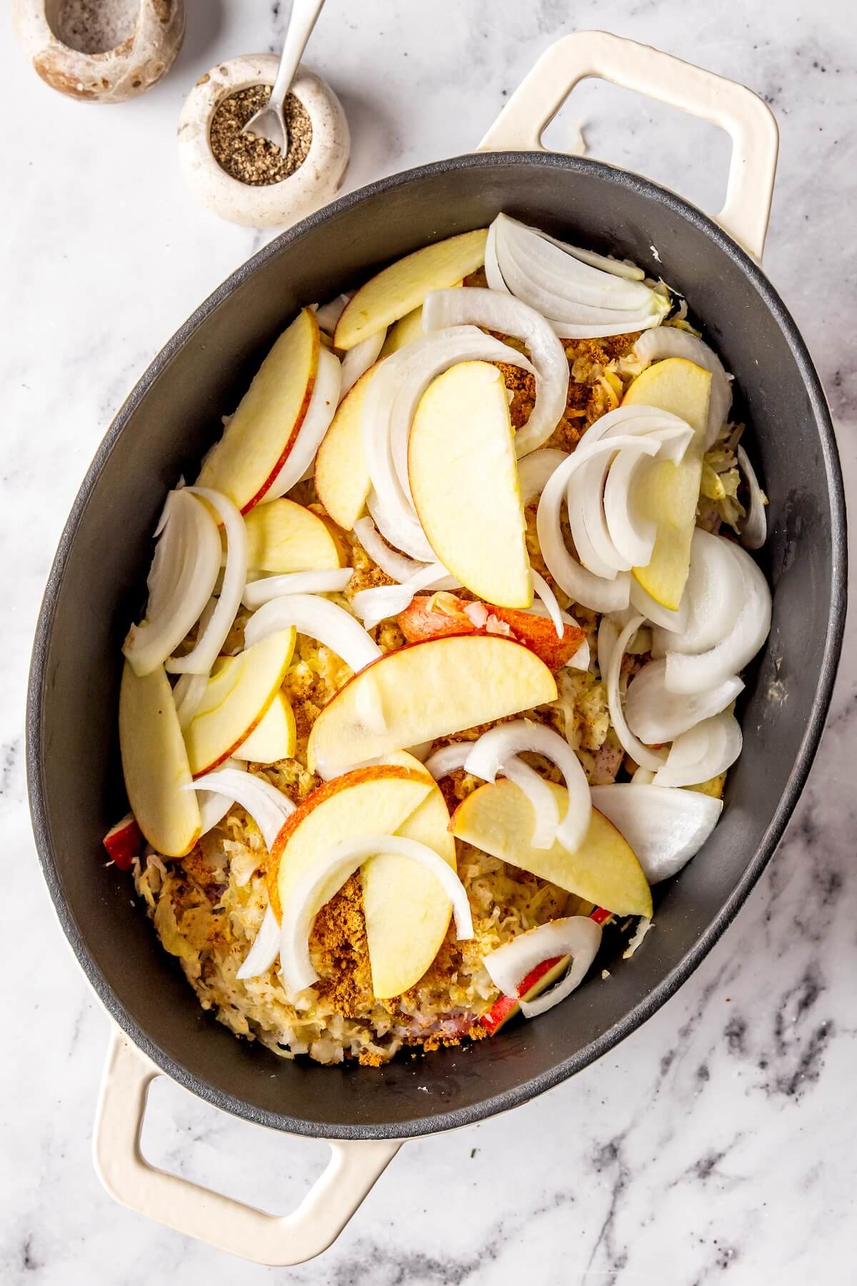 How to Make Braised Pork with Sauerkraut and Apples Step 4 - Olivia Adriance