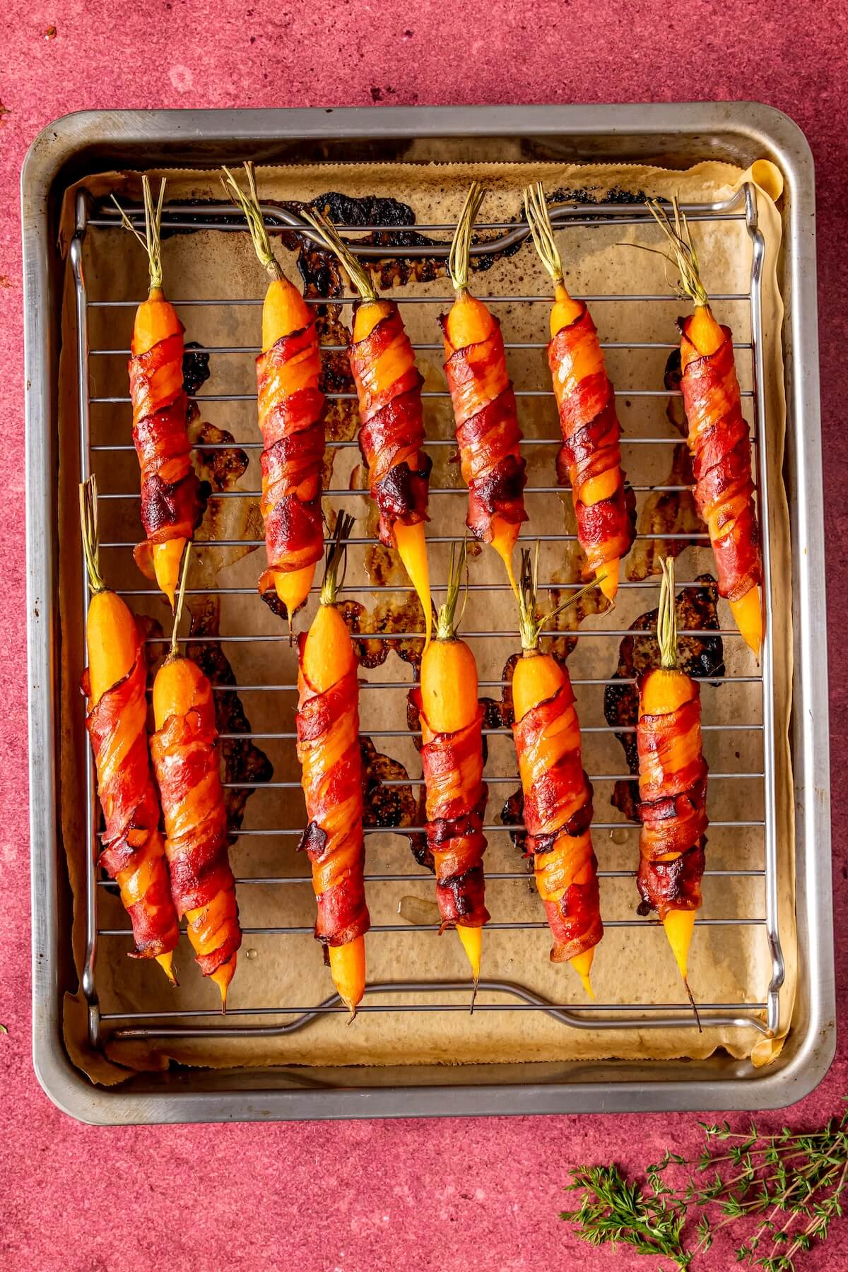 How to Make Bacon Wrapped Carrots Step 4 - Olivia Adriance