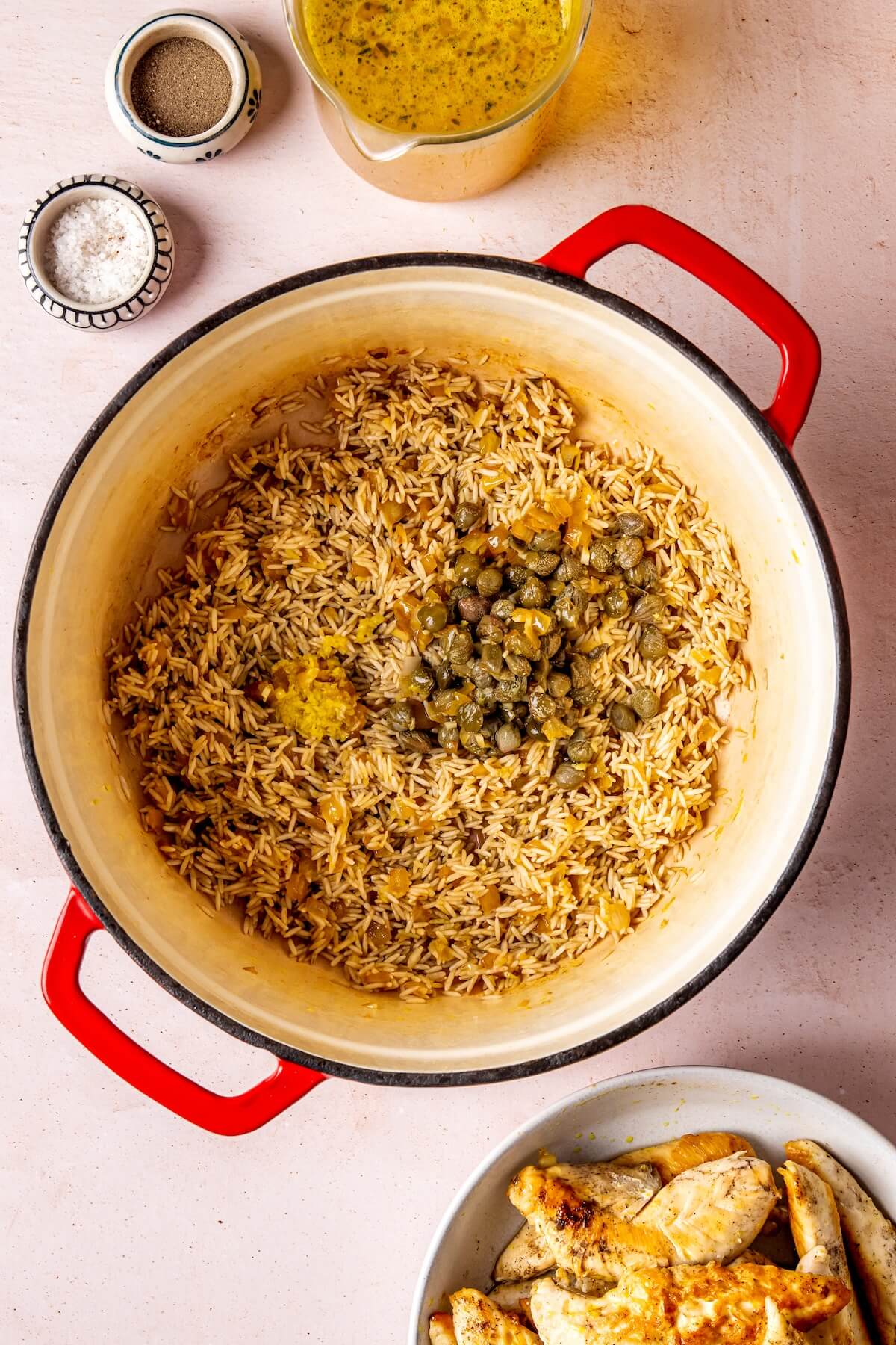 How to Make One Pot Chicken Piccata and Rice Step 5 - Olivia Adriance