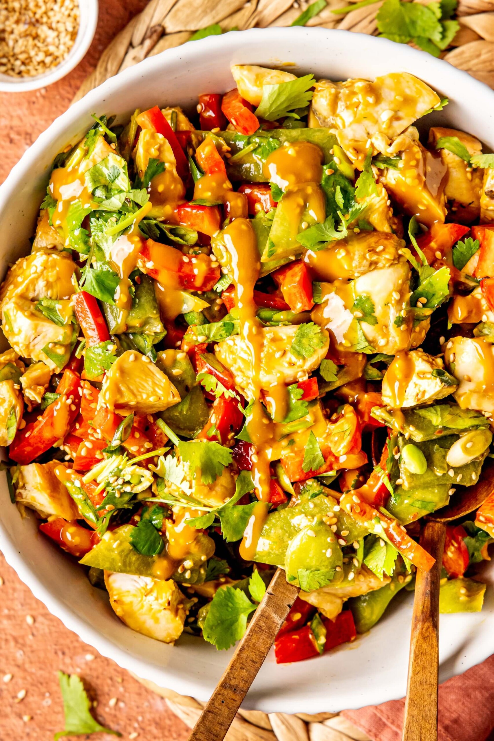 Asian Chicken Salad - Olivia Adriance