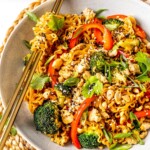 Ground Chicken Ramen Bowls - Olivia Adriance