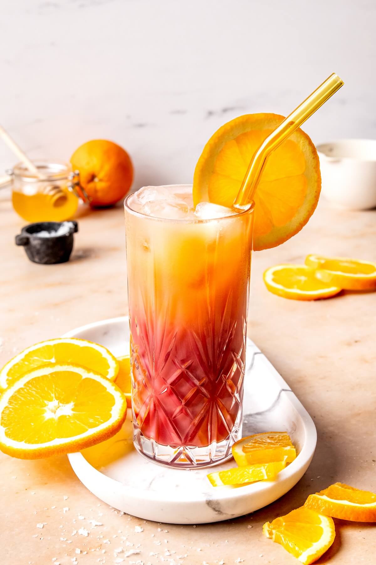 Tart Cherry Adrenal Mocktail - Olivia Adriance