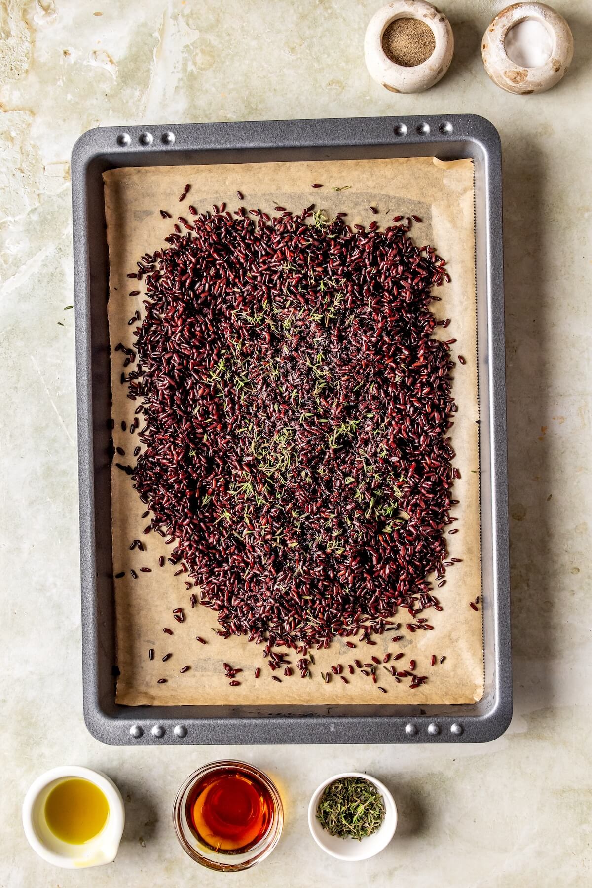 How to Make Copycat Sweetgreen Harvest Bowl Step 1 - Olivia Adriance