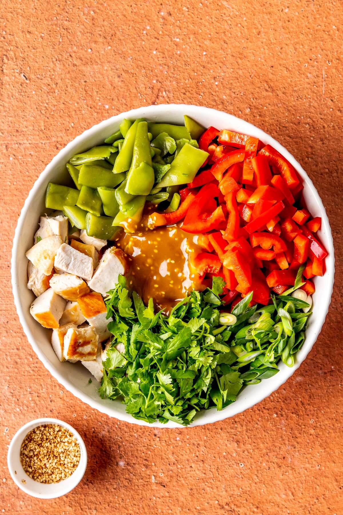 How to Make Asian Chicken Salad Step 4 - Olivia Adriance
