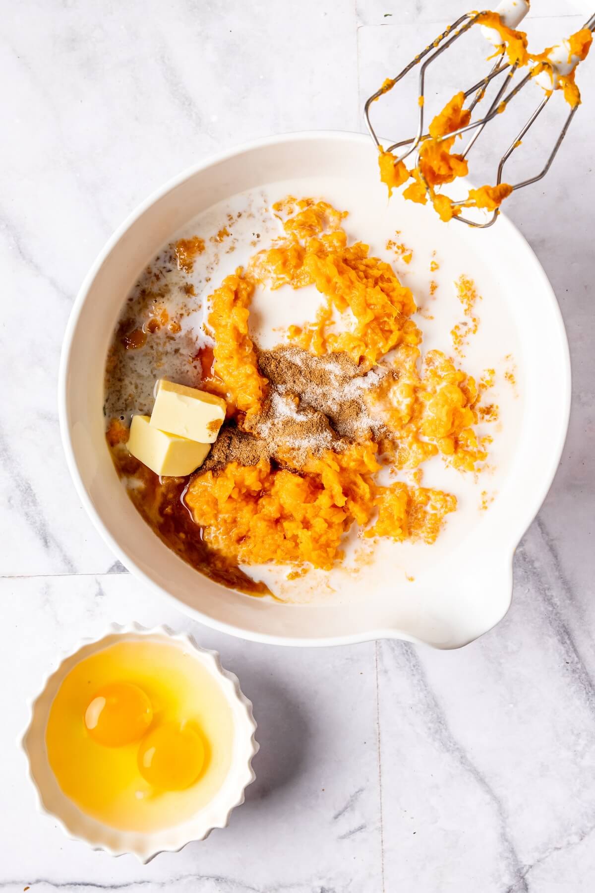 How to Make Candied Pecan Crusted Sweet Potato Casserole Step 5 - Olivia Adriance