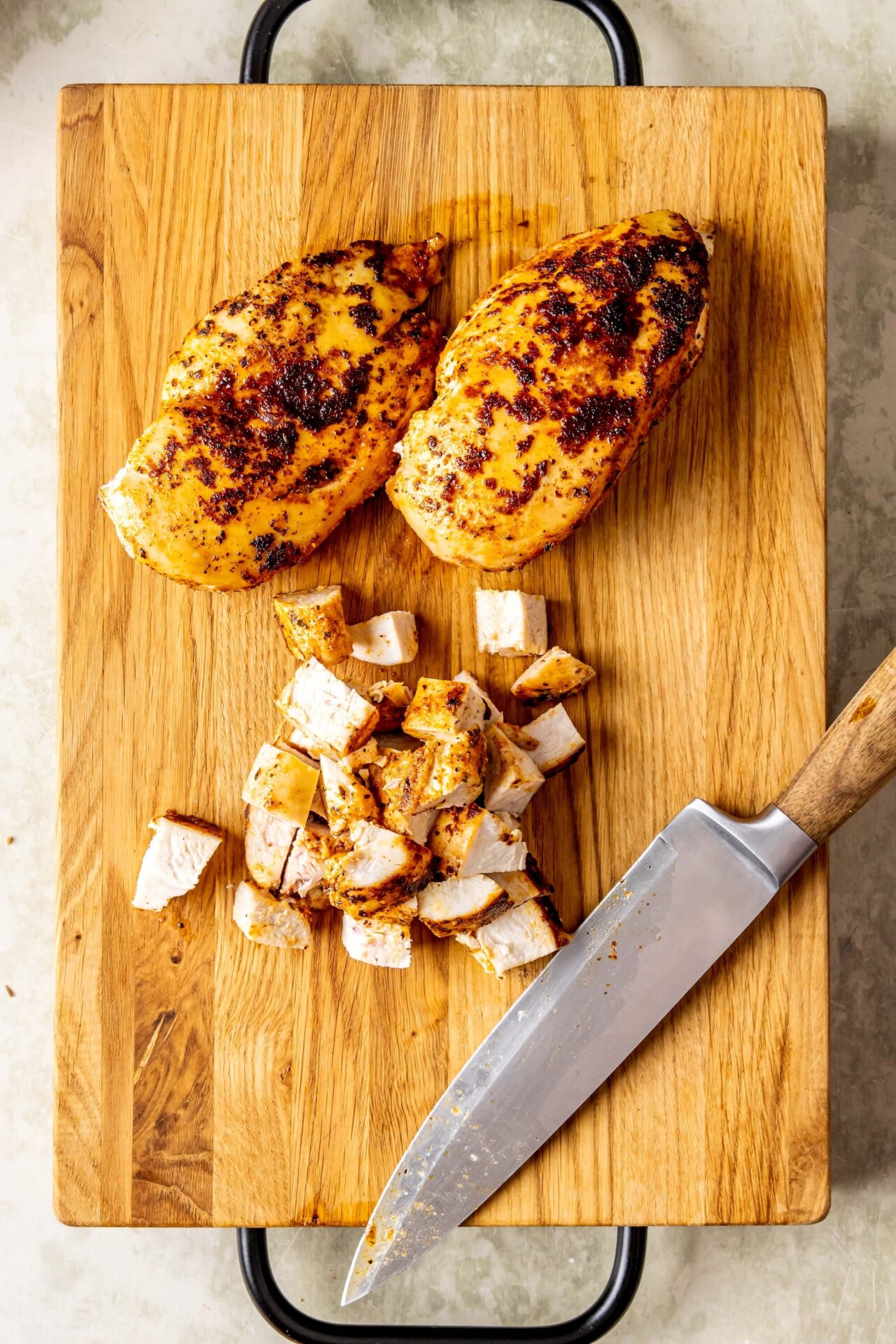 How to Make High Protein Greek Chicken Salad Step 5 - Olivia Adriance