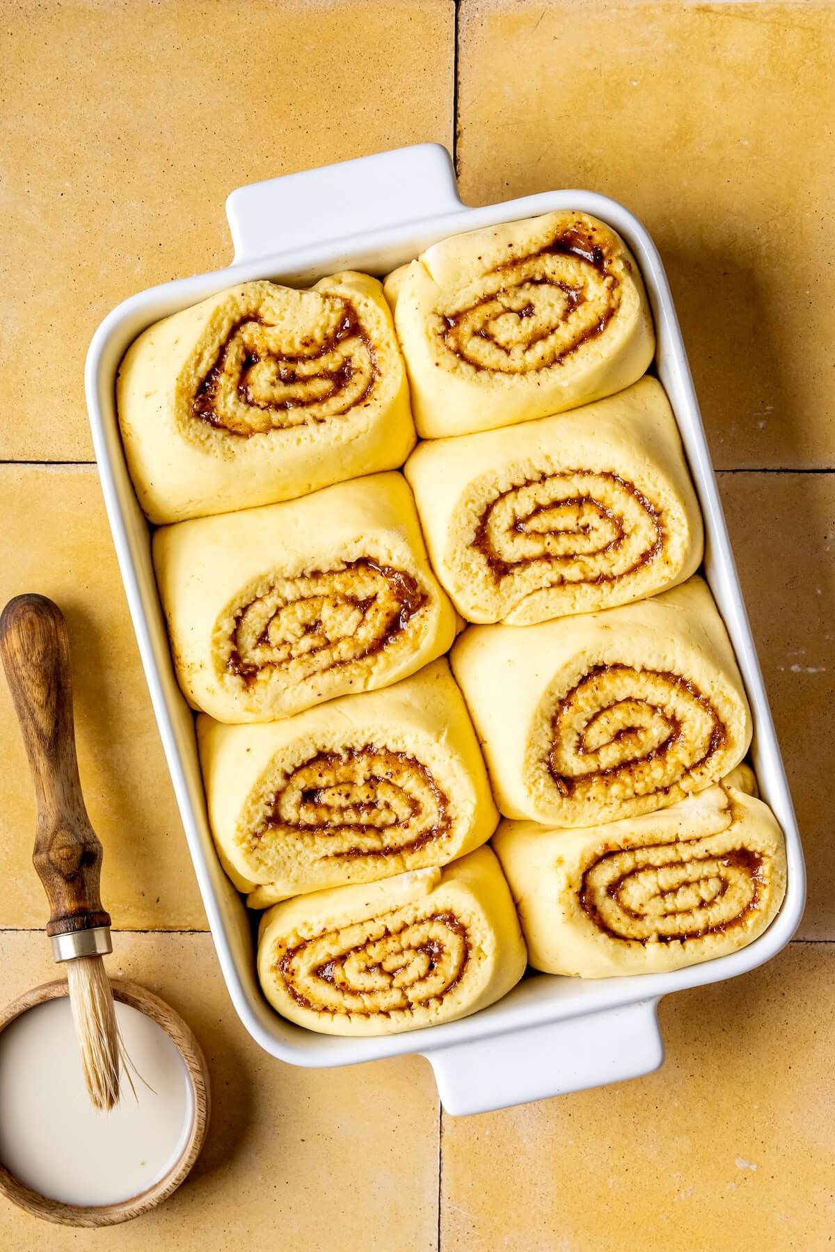 How to Make GF DF Cinnamon Rolls Step 6 - Olivia Adriance