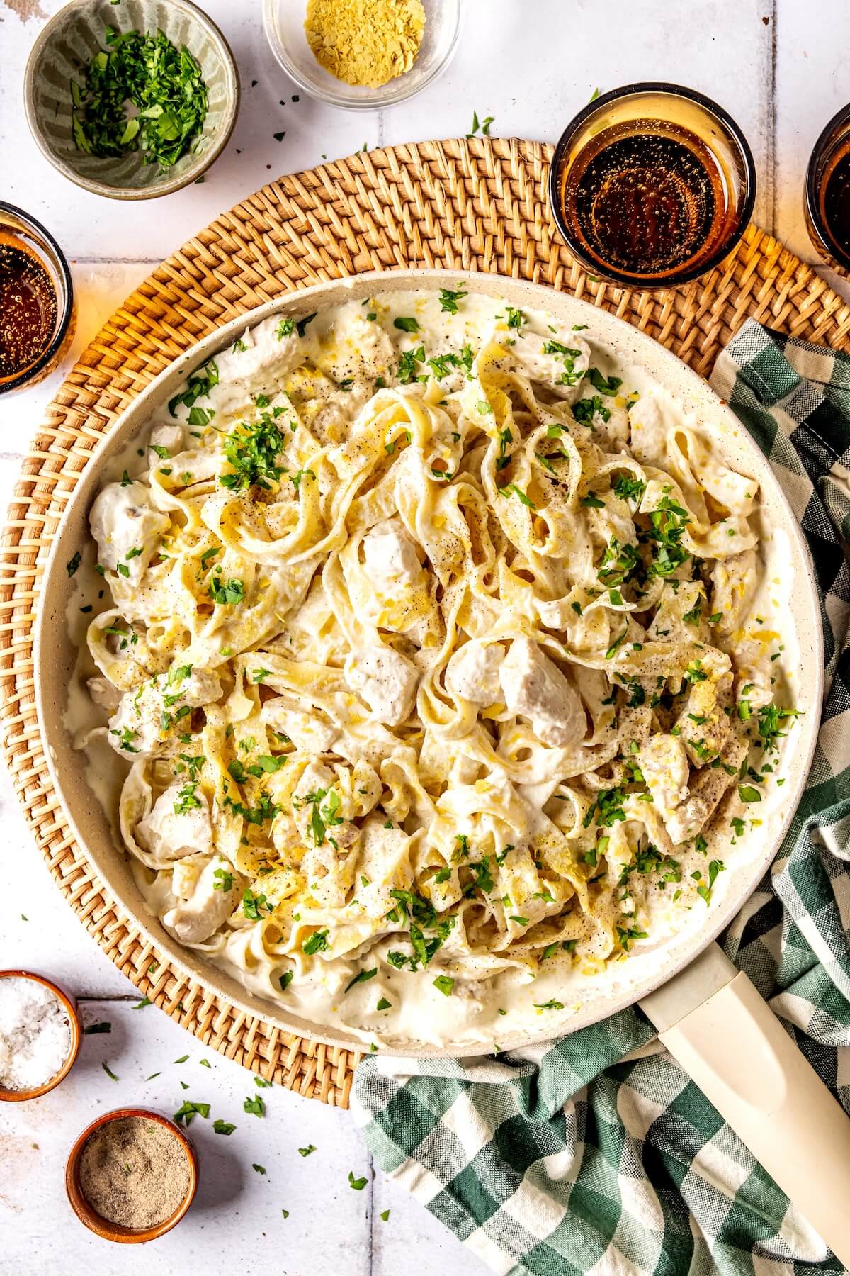 GF DF Chicken Fettuccine Alfredo - Olivia Adriance